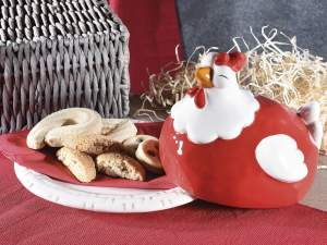 plateau assiette en gros poule