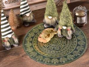 Vente en gros assiettes en verre de Noël