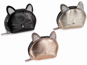ingrosso astuccini portamonete gatto