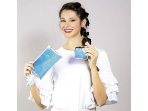 Grossisti astucci pochette plastica olografica