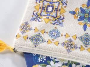 ingrosso astucci trousse trucchi donna maiolica