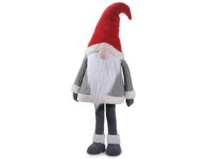 Grossista Babbo Natale dondolante stoffa