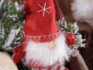 Ingrosso Babbo Natale panno cappello modellabile