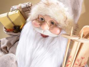 Grossisti babbo natale decoro vetrina