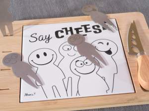 Wholesale appetizer cutting board cheese knives