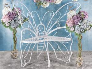 banc papillon en gros vitrine de meubles