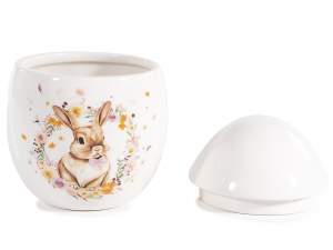ingrosso biscottiera porta dolci coniglio pasqua