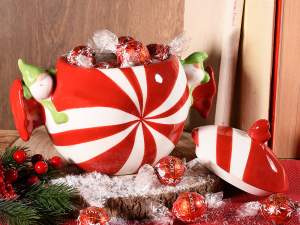 grossista barattoli biscottiere natale caramella