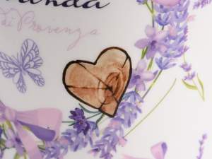 ingrosso barattoli ceramica lavanda