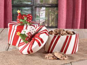 ingrosso barattolo alimenti albero natale ceramica