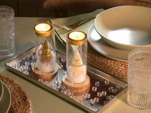 ingrosso tealight oro natale
