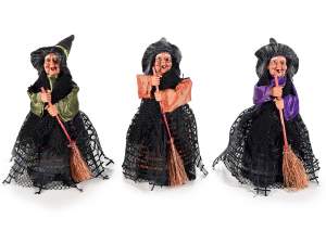 vente en gros tissu de résine de sorcière befana