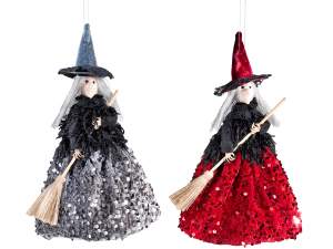 ingrosso decoro epifania befana strega