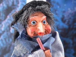 Ingrosso befana strega vetrina