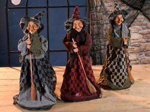 Wholesaler sweets holder witch befana showcase