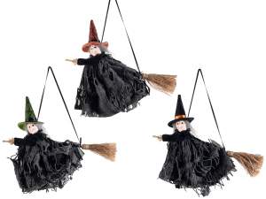 ingrosso decoro befana scopa