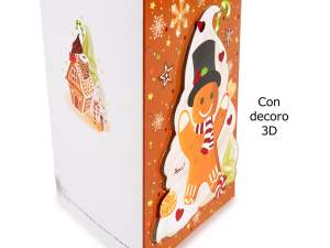 ingrosso biglietto natale biscotti pan di zenzero