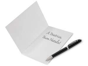 Grossista biglietto auguri Natale busta colorata