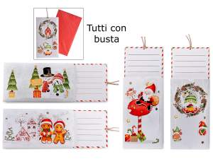 grossista biglietto auguri busta natale