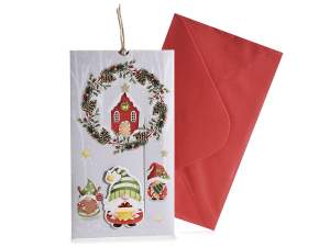 grossista biglietto auguri busta natale