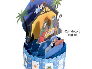 ingrosso bigliettino presepe auguri natale