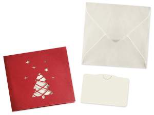 ingrosso set biglietto natale pop up