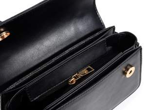 Black leatherette bags wholesalers
