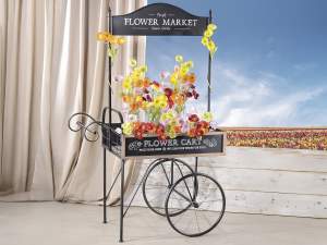 wholesaler flower display cart