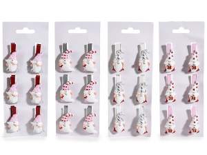 Wholesale Santa Claus package pegs