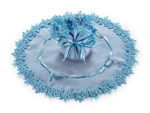 wholesale blue lace wedding favors