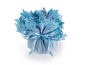 wholesale blue lace wedding favors