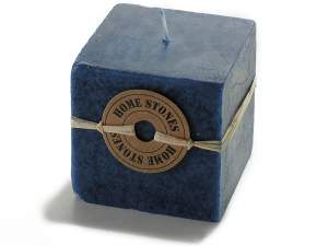 Wholesale blueberry square candles