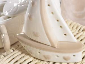 Wholesale boats porcelain vase stick