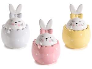 gros bocal alimentaire oeuf lapin de pâques