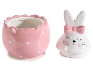gros bocal alimentaire oeuf lapin de pâques