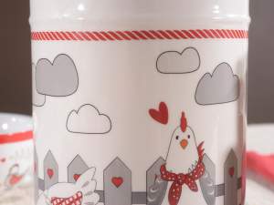 grossiste maison poule bonbon conteneur