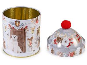 grossiste de bocaux de Noël en métal