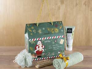 Boîte en papier imprimée de Noël en gros