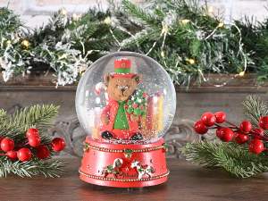 Grossiste boule de neige ours de Noël