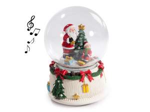 boîte à musique de Noël boule de neige en gros