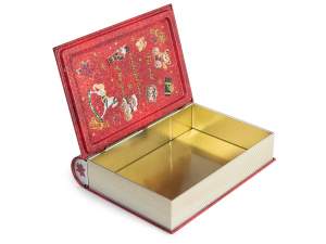 coffret cadeau en métal livre de Noël en gros