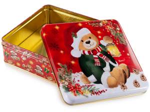 boîte d'ours de Noël en gros