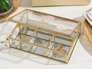 porte-bijoux en verre en gros