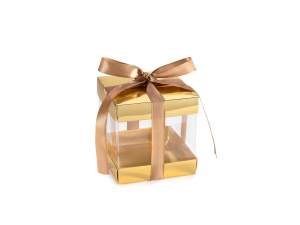boîte cadeau en PVC transparent en gros