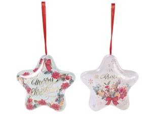 décoration de cadeau de Noël en forme d'étoile