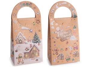 boîte de sac de Noël en gros