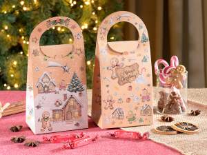 boîte de sac de Noël en gros