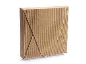 boîtes en gros en papier rustique/ivoire