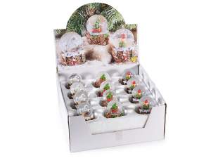 bolas de nieve navideñas al por mayor