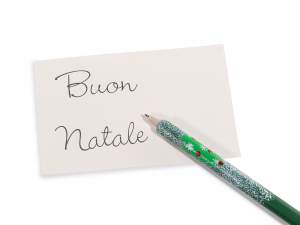 Bolígrafos navideños de decoración gomosa